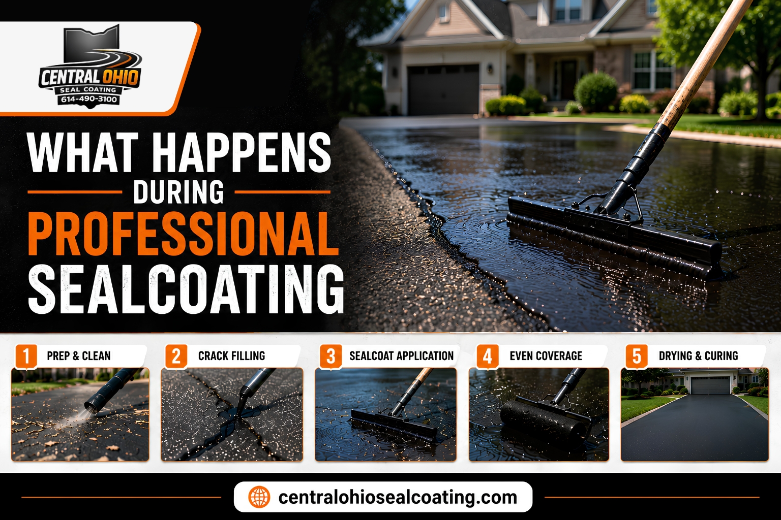 What Happens During Professional Sealcoating