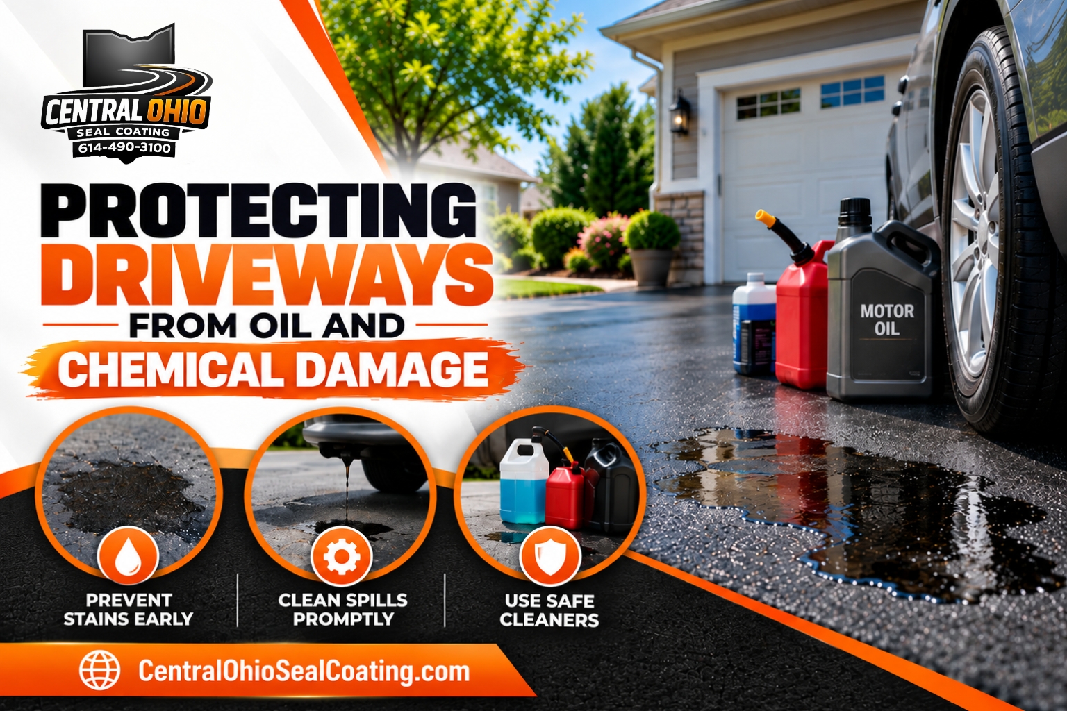 Protecting Driveways from Oil and Chemical Damage
