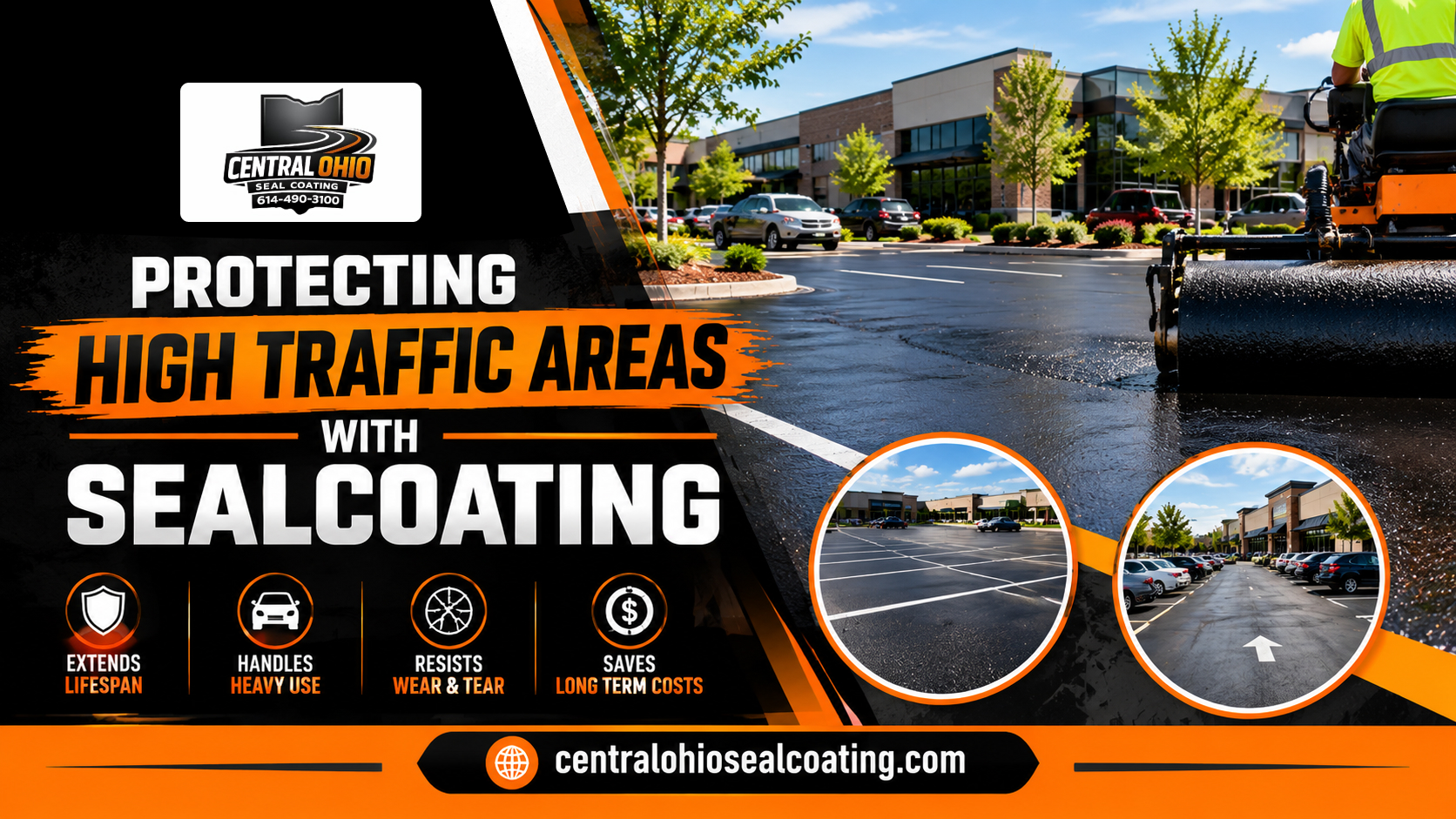 Protecting High Traffic Areas with Sealcoating